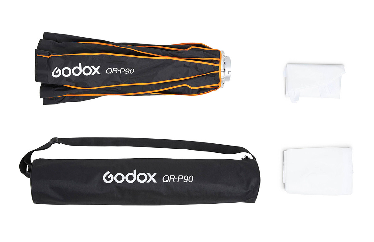 Godox QR-P90 Softbox with Grid - 4